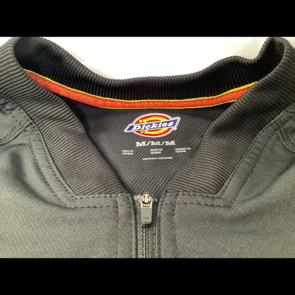 Dickies Mens Black Windbreaker Jacket M - Picture 4 of 7